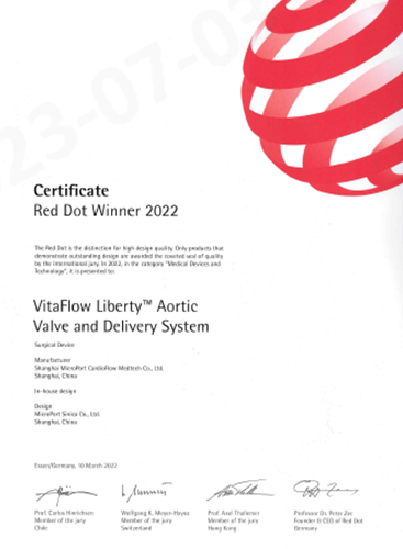 2022年 德国Red Dot Winner
