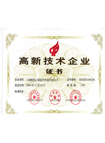 国家高新技术企业